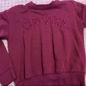 crewneck from a boutique, fits like a medium, long sleeved